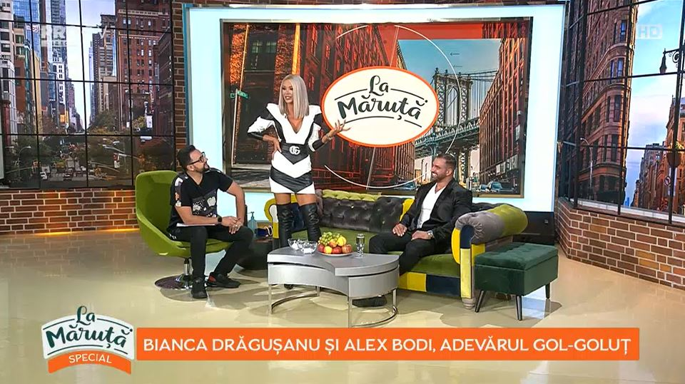 Bianca Drăgușanu a răbufnit la adresa lui Cătălin Măruță când a întrebat-o despre bătaia primită de la Alex Bodi: “Mă superi foarte mult”