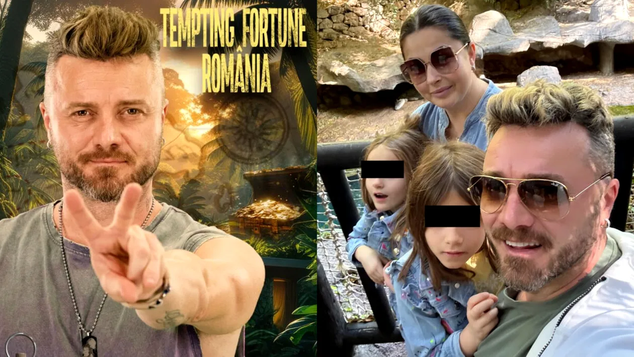 Tavi Clonda le-a făcut o promisiune fiicelor sale, înainte de Tempting Fortune România. Ce planuri mari are?