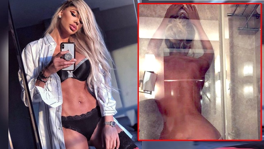 Bianca Drăgușanu, surprinsă dezbrăcată COMPLET de un fotograf amator. Imaginile anului 2019 în showbiz