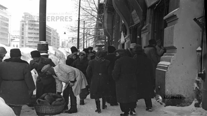 Cel mai mare viscol din istoria României. Zăpada a avut câţiva metri în Capitală