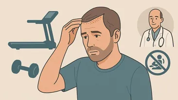 Când pot reveni la sală după implantul de păr? Ghidul complet al specialiștilor