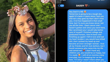 O tânără i-a trimis în fiecare zi un SMS tatălui ei decedat. Ce s-a întâmplat după patru ani a lăsat-o fără cuvinte