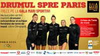 Echipa feminină de tenis de masă a României, premiată la Gala Mari Sportivi! „Tot Germania vrem să batem și în finalele următoare”. VIDEO