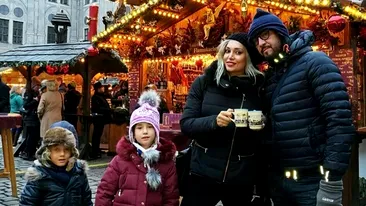 Walter şi Raluca Zenga, cu copiii la Târgul de Crăciun din Germania! Prietenii se tem pentru ei: ”Doamne ajută!”