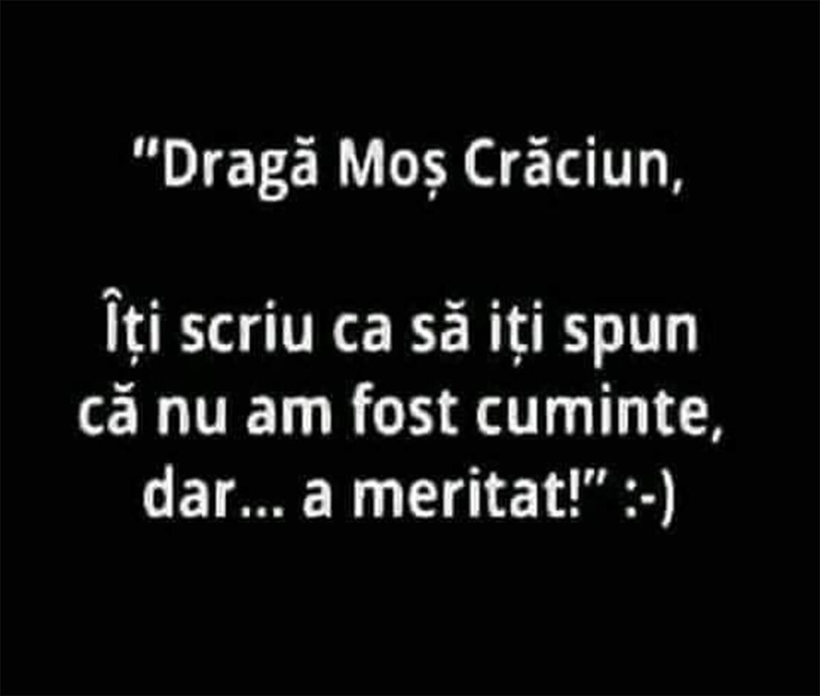 Scrisoare către Moș Crăciun