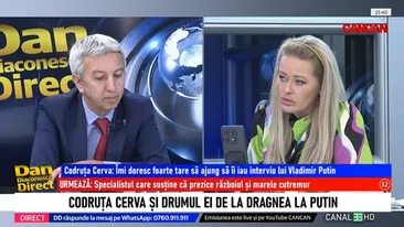 „Tot ce înseamnă baze americane pe teritoriul României au dreptul să atace”. Codruța Cerva, declarații la Dan Diaconescu Direct