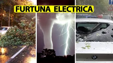 Vine furtuna electrică și grindina în România! ANM, avertizare de vreme severă imediată emisă în urmă cu câteva minute
