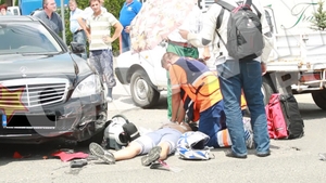 Motociclistul omorât cu maşina lui Ciprian Marica era angajat al Ambasadei SUA