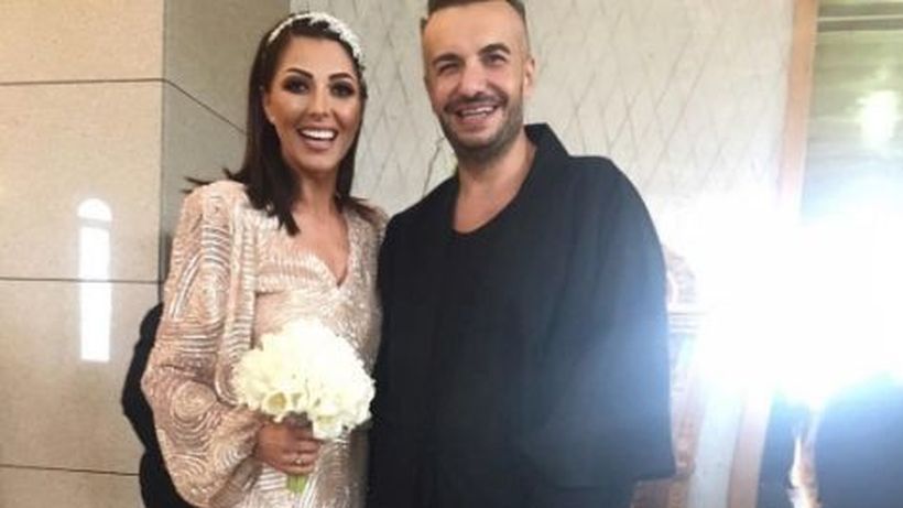 Ce tort frumos a avut băieţelul Ilincăi Vandici la botez!