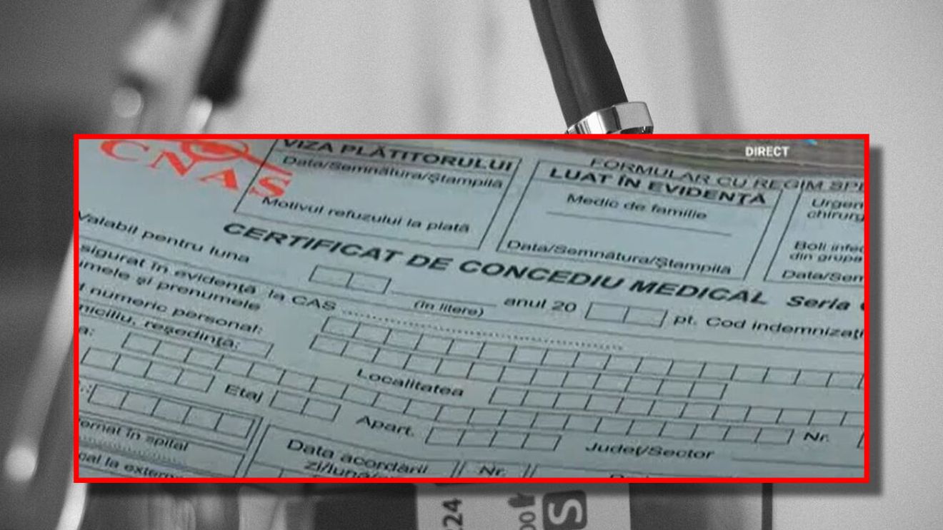 Îți iei concediu medical? Așteaptă-te să vină polițiștii în control!