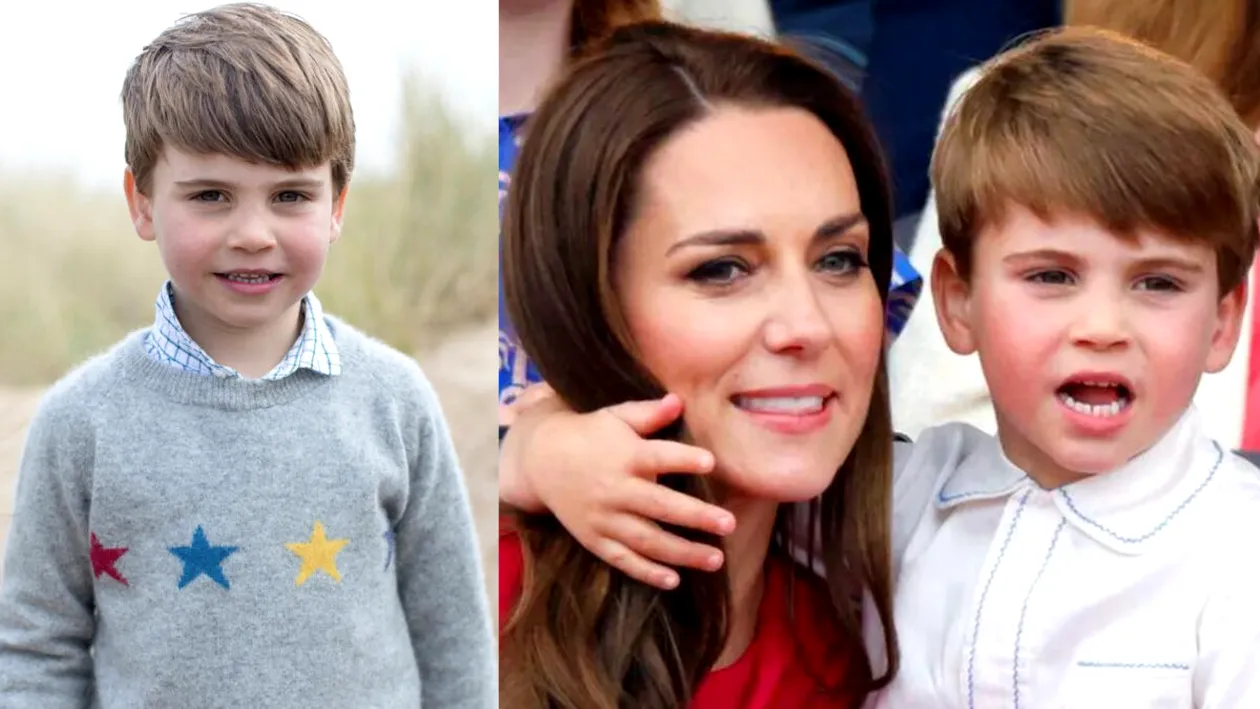 Detaliul controversat din spatele portretului Prințului Louis! Fotografia a fost publicată cu ocazia zilei de naștere a fiului cel mic a lui Kate Middleton