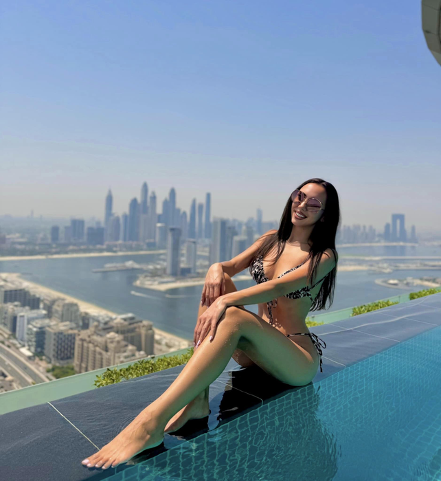 Jessie Baneș, vacanță de vis în Dubai /Foto: Facebook