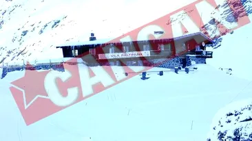 Zapada de cinci centimetri la Balea Lac