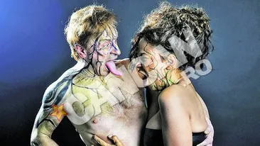 Nadine are o relatie speciala cu partenerul ei din piesa Amedeu: Bleont m-a sfatuit sa-l injur