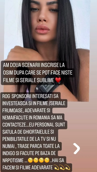 Oana Zăvoranu cere ajutor financiar/ Sursa foto: Instagram