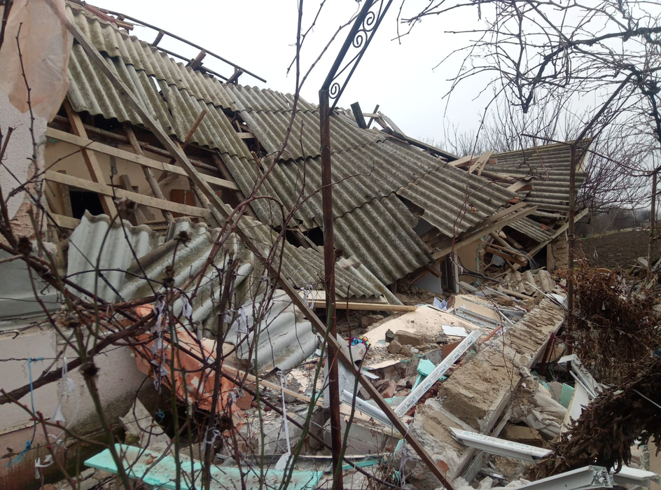 Explozie puternică în Teleorman! Un bărbat prins sub dărâmături, salvat de un pompier aflat în timpul liber