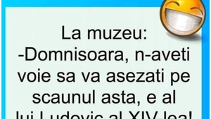 Bancul începutului de săptămână | La muzeu