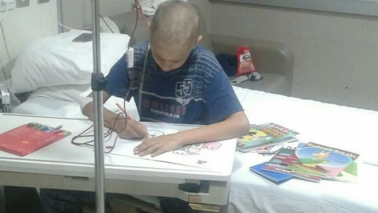 Ionuţ, băiatul care a trăit 4 ani în spitale, a fost învins de cancer! El era într-o clinică din Turcia, unde spera să se vindece