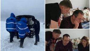 O femeie din Botoșani a născut acasă, prin apel video cu medicii. Ambulanța n-a putut trece de nămeții uriași