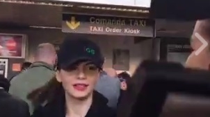 Monica Gabor, primele declaraţii după ce a aterizat în România