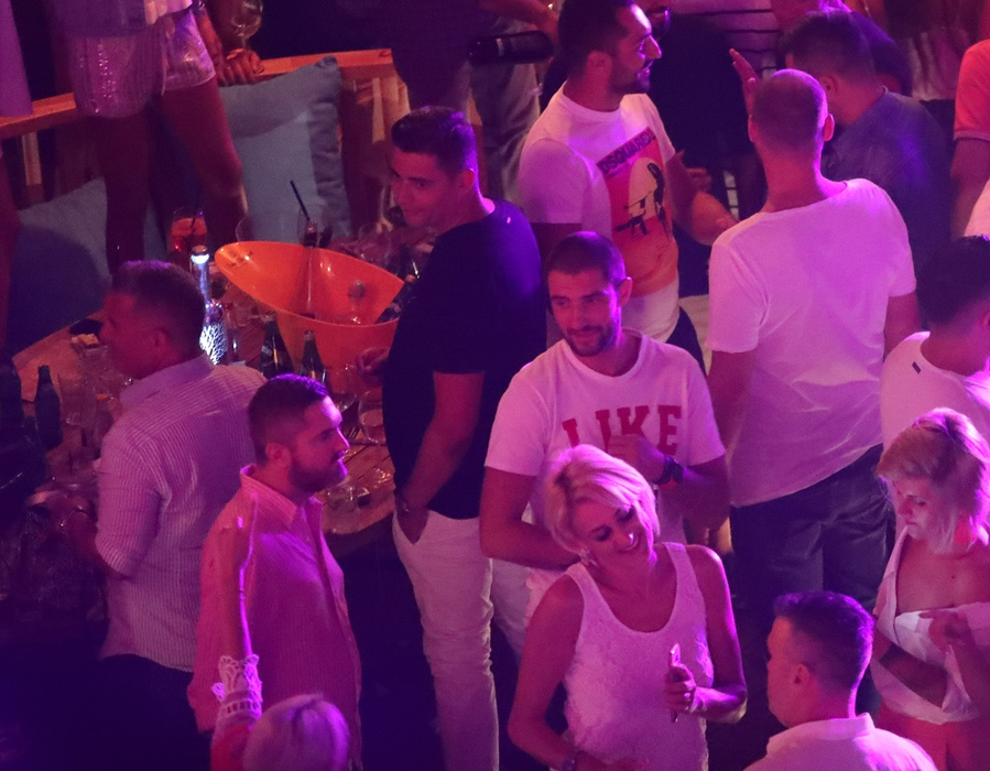 Cătălin Cazacu, escapadă nocturnă în NUBA