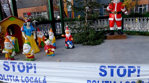 Caz unic la Focsani! Mos Craciun a fost... ARESTAT! Cum au reactionat copiii cand au aflat
