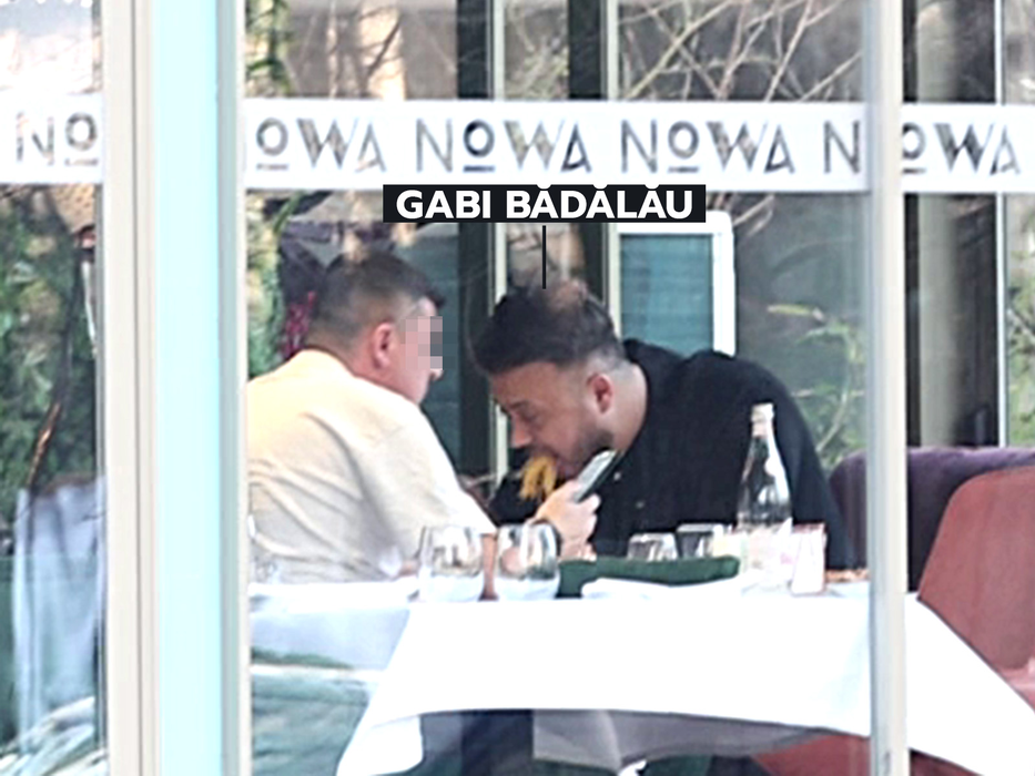 Gabi Bădălău, înnebunit după homarul canadian (SURSA FOTO: CANCAN.RO)