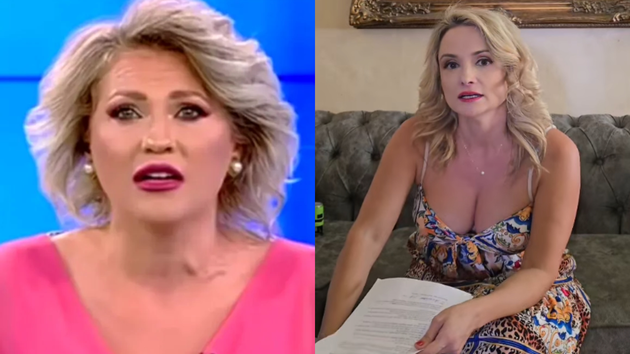 Amalia Bellantoni, reținută de Poliție!/ Sursa foto: Captură video