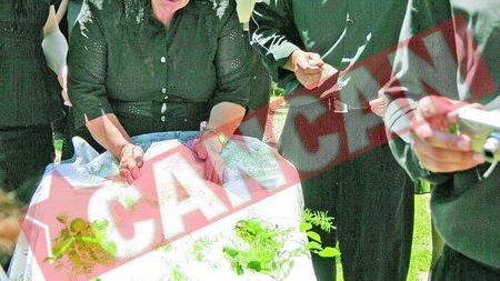 Tanara asasinata In stil mafiot a fost Ingropata in rochie de mireasa
