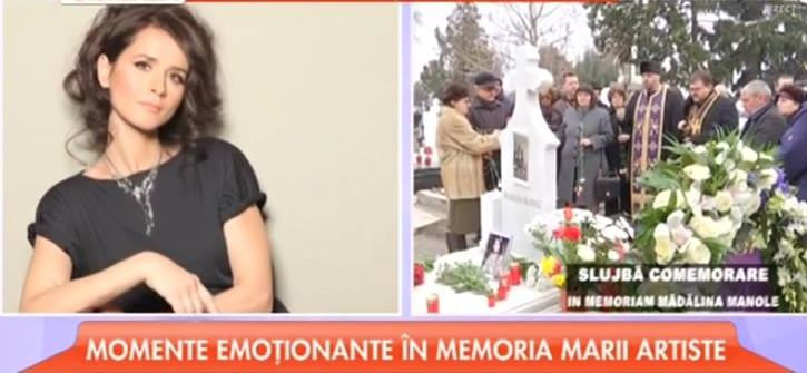 Mădălina Manole, comemorată! Scene cutremurătoare petrecute la mormântul celei supranumite “Fata cu părul de foc”