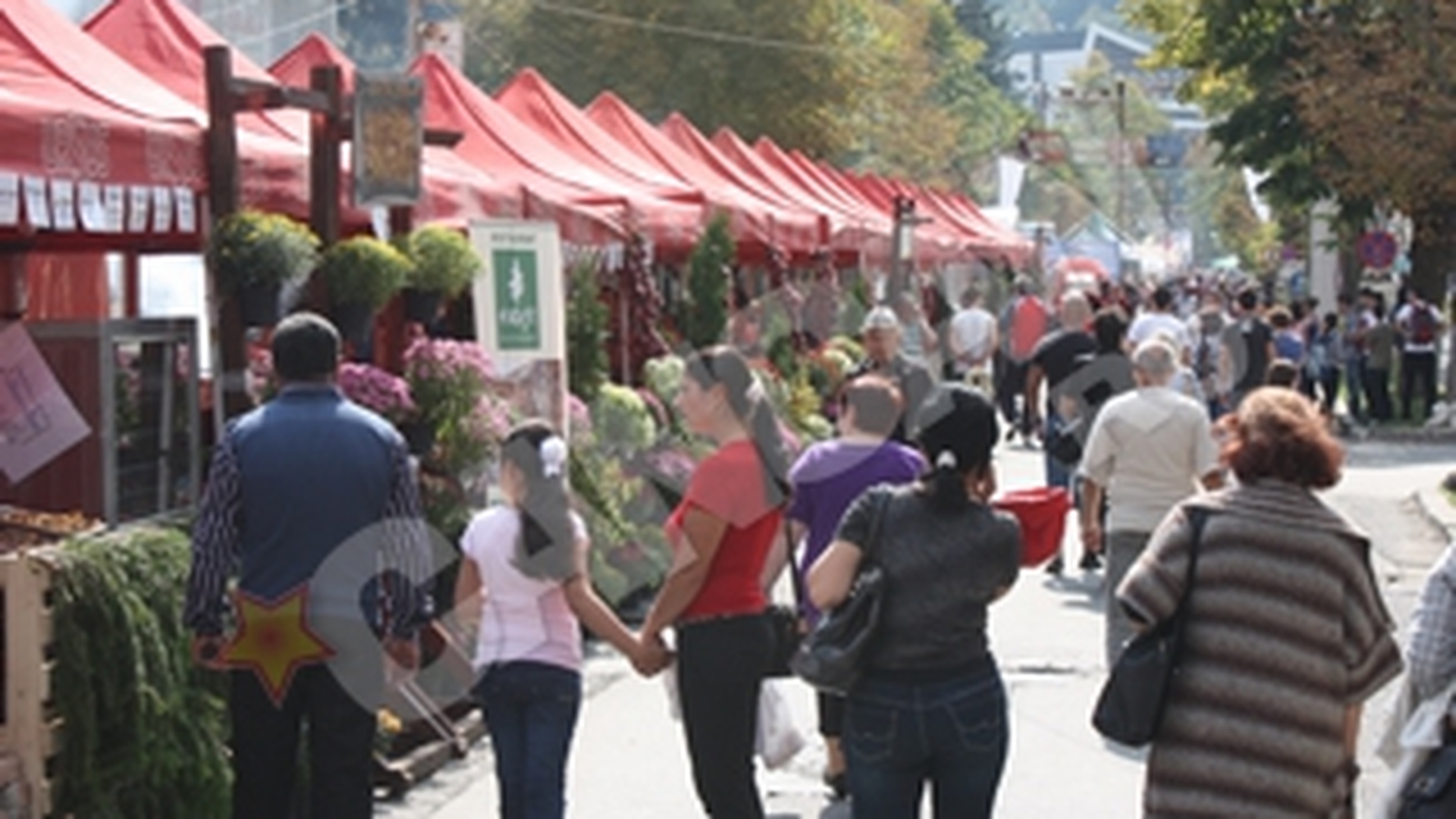 Sinaia, inchisa de Festivalul toamnei