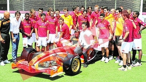 Fisichella conduce AS Roma