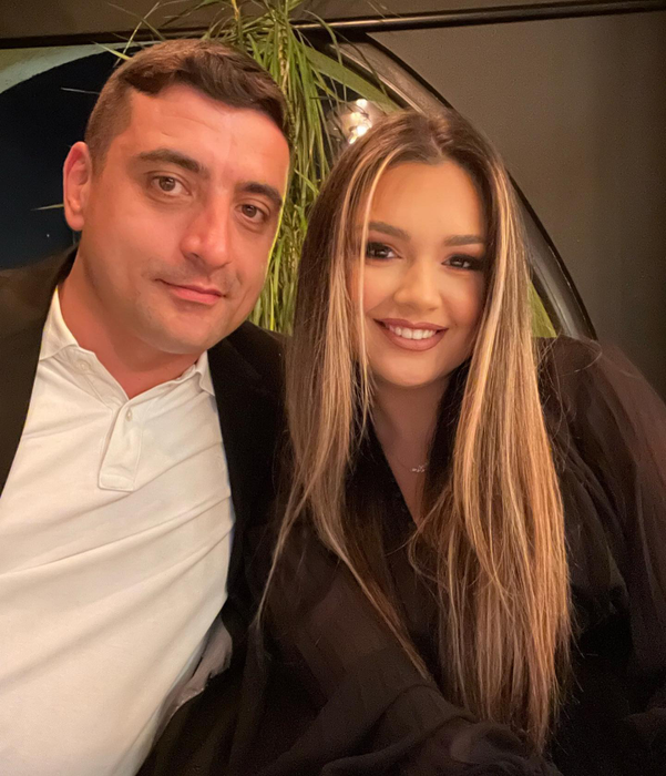 Ilinca și George Simion/ Sursa foto: Instagram