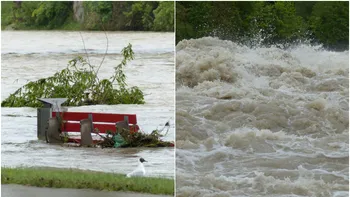 Alertă INHGA pentru 14 ore. Cod galben de inundații în 4 județe din România