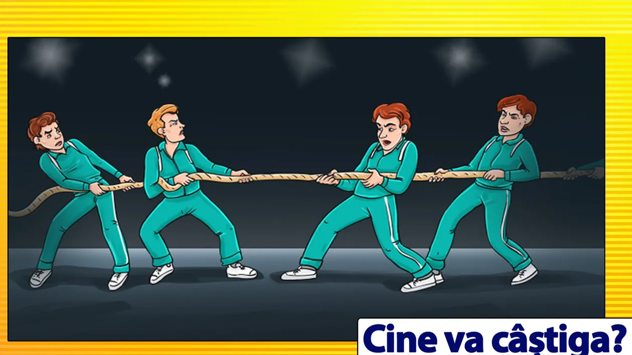 Test de inteligență | Cine va câștiga: Echipa din stânga sau cea din dreapta?