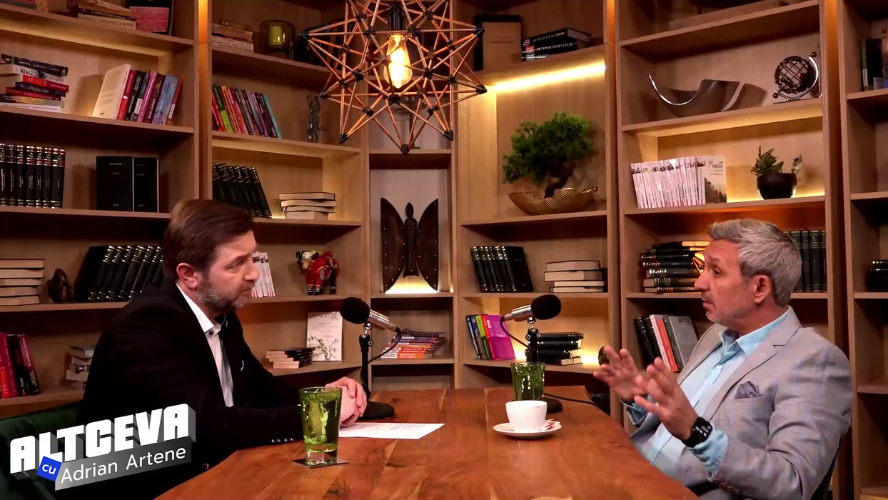 Podcastul poate fi urmărit integral pe canalul de YouTube ”ALTCEVA cu Adrian Artene” / (Sursa: Captură video)