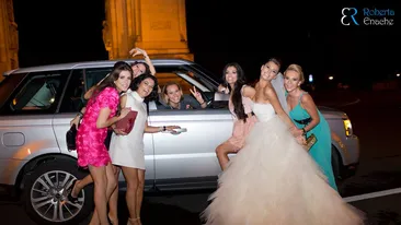 Momentul pe care nu-l va uita toata viata! O mireasa a avut o intalnire de gradul zero cu Andreea Esca!