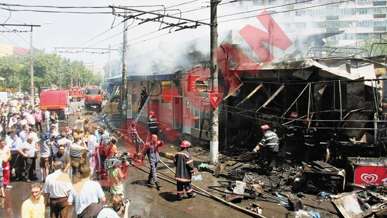 Piata Resita, in flacari