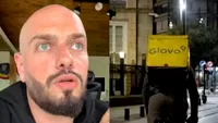 BRomania a comandat un buchet de 101 trandafiri prin Glovo. IREAL ce i-a adus curierul, de fapt: ”Ce e de făcut în situația asta?!”
