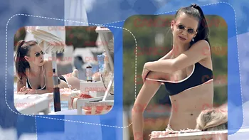 Mara Mareș a pus politica pe pauză și a oferit imaginile zilei, la piscină! Soarele a lovit năprasnic, dar… Show de deputat uns cu toate alifiile… de protecție! 