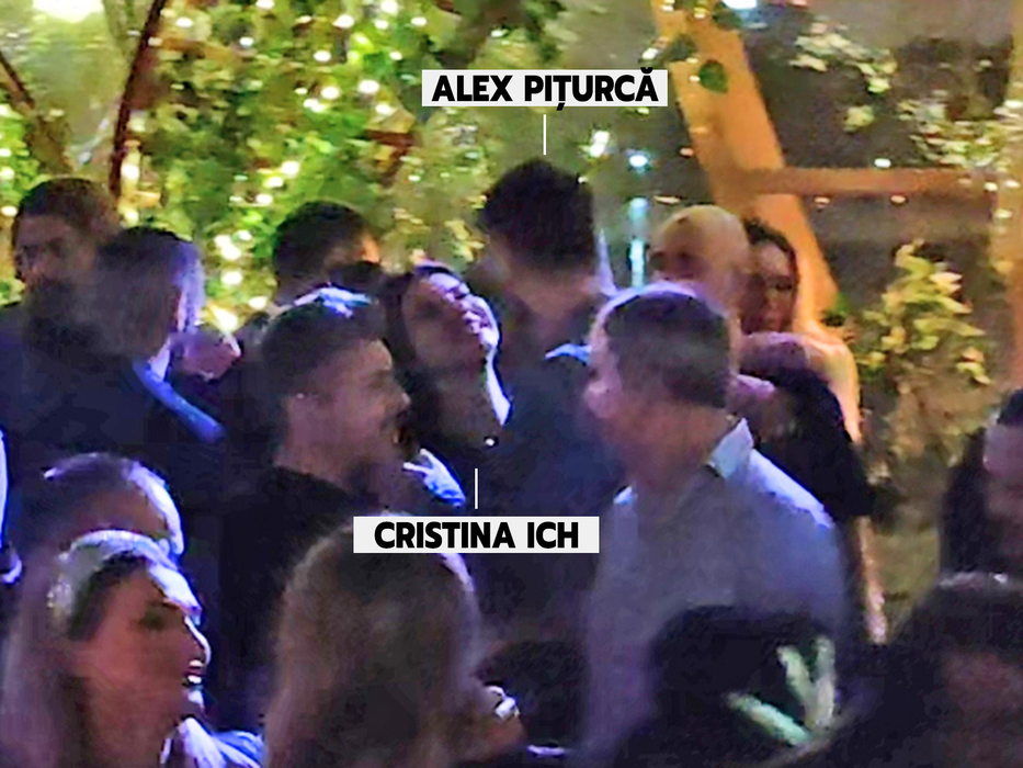 Cristina ICH, fericită alături de iubitul ei, Alex Pițurcă (Foto: CANCAN.RO)