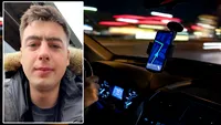 Ce notă de plată colosală a primit tânărul din imagine, după o cursă de 15 minute cu Uber, noaptea. Când s-a trezit a doua zi, mahmur, să cadă din picioare