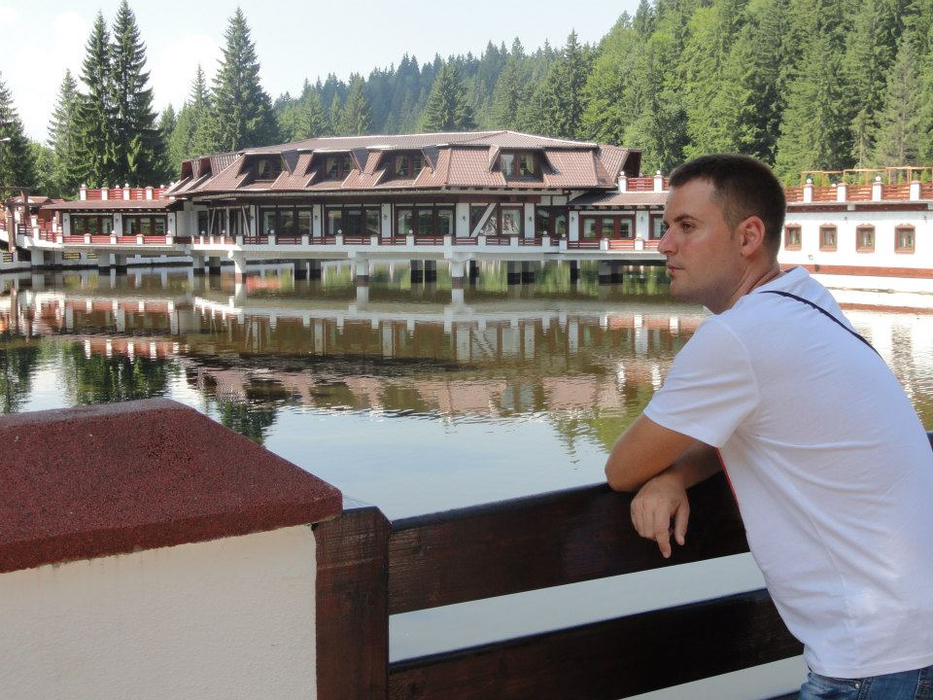 Dumitru-Doru Radu, într-un moment de relaxare, în vacanță