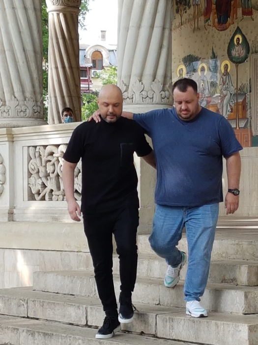 Apropiații lui Costin Mărculescu l-au condus pe actor pe ultimul drum
