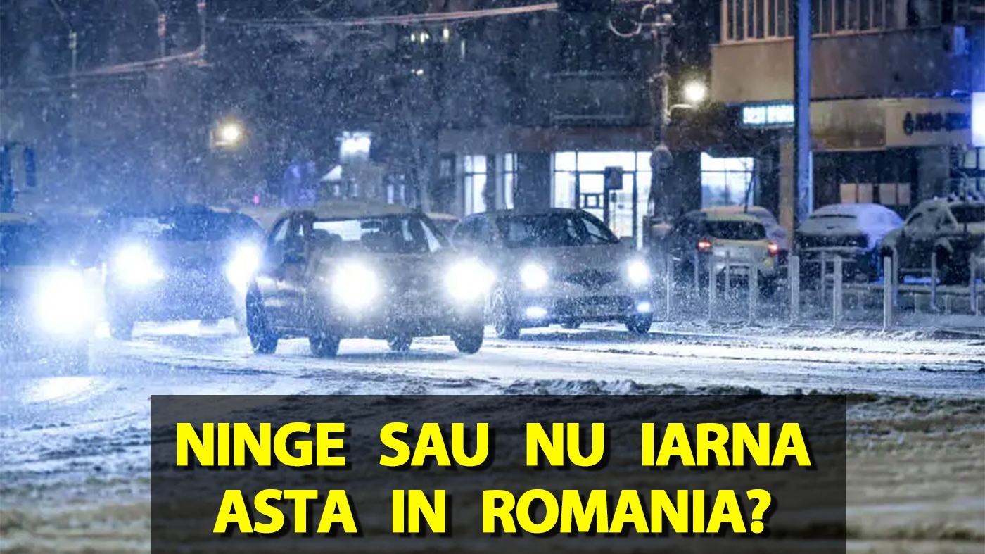 Ninge sau nu iarna asta în România? Anunțul făcut de meteorologii EaseWeather