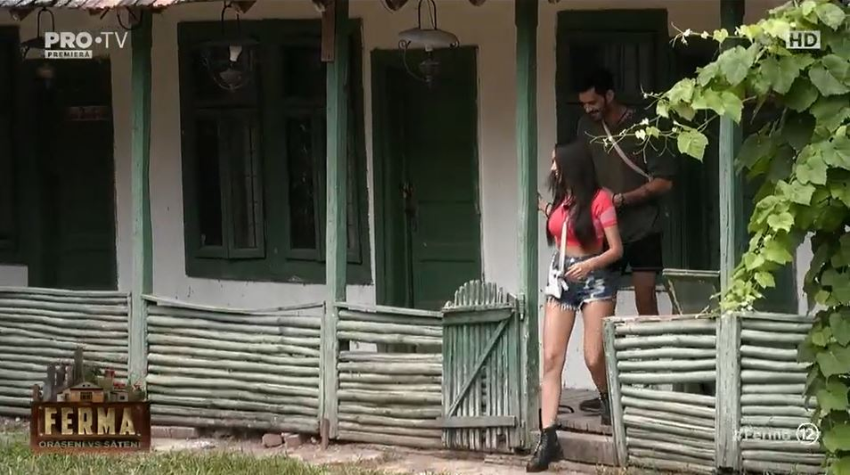 Viviana Sposub și George Burcea, în tandrețuri la “Ferma”. S-au ținut de mână și i-a propus să meargă împreună acasă, la părinții ei: “Îmi place foarte mult Viviana”