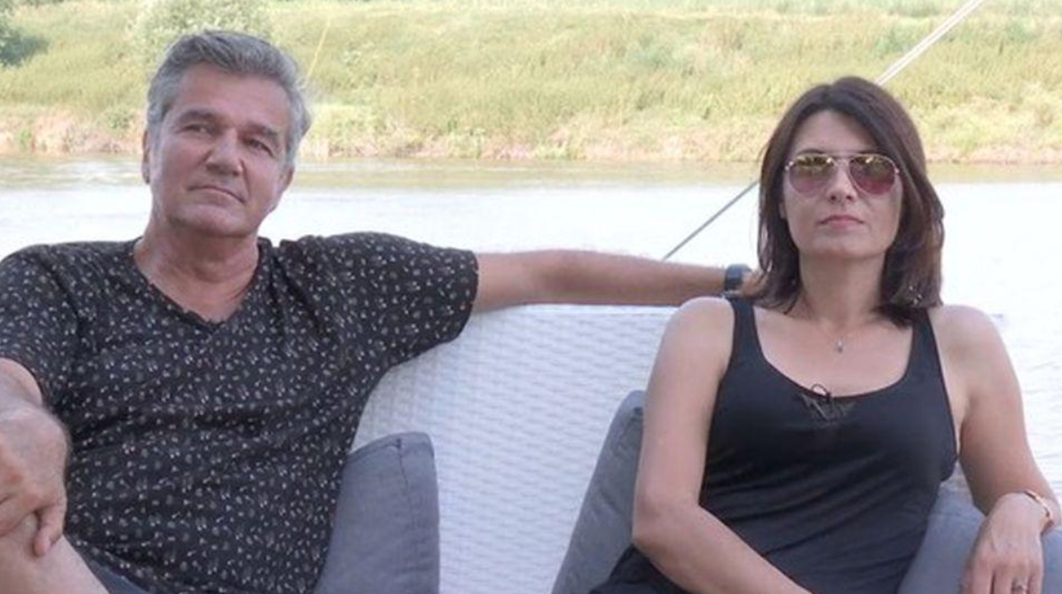 Dan Bittman și mama copiilor lui, Liliana Ștefan