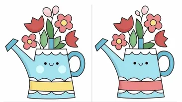 Test IQ doar pentru genii | Există 5 diferențe între cele două imagini și doar cei mai inteligenți le descoperă în 23 secunde