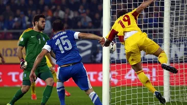 ROMANIA-GRECIA 1-1: Masterchef Piturca s-a oparit cu ciorba a la grec. Vezi cum au pierdut tricolorii calificarea la Mondiale