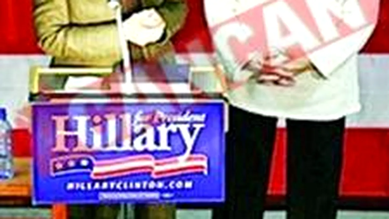 Hillary, In campanie cu mama de 88 de ani